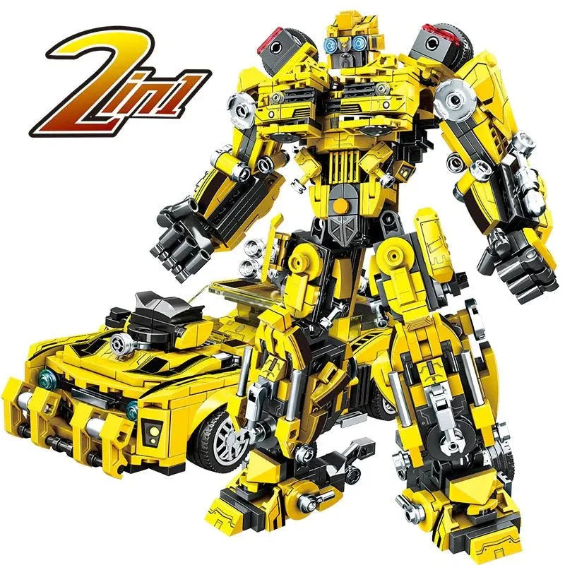 Transformer Deformation War Robot - Building Set | Power Brickz