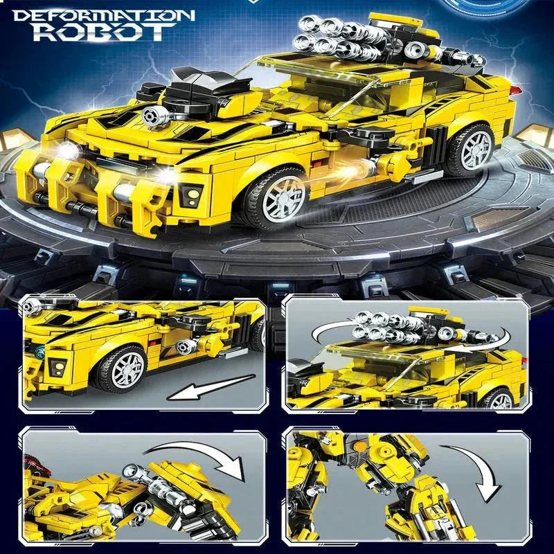 Transformer Deformation War Robot - Building Set | Power Brickz