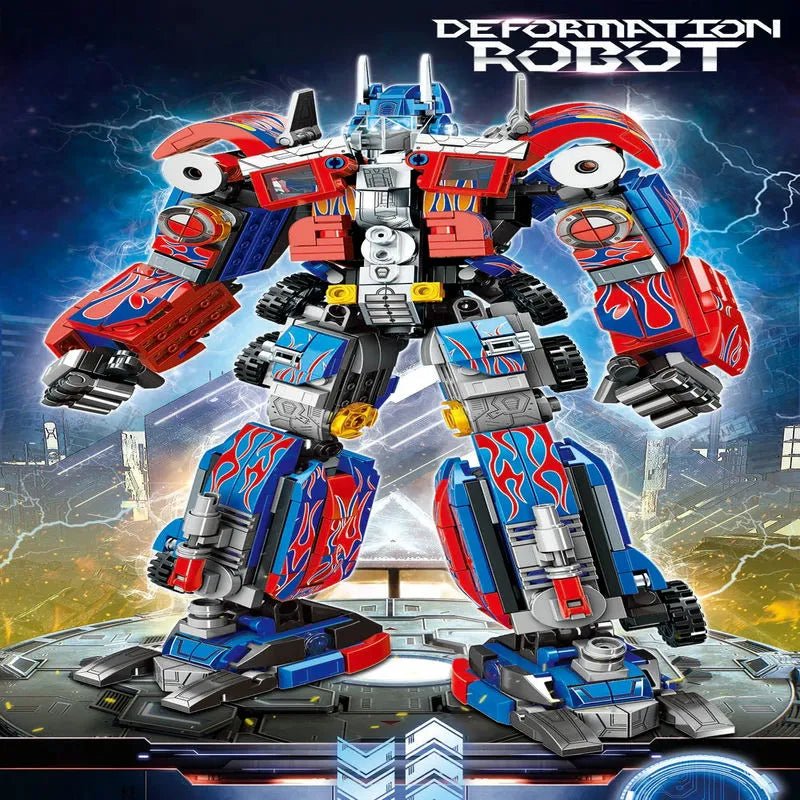 Transformer Optimus Prime Robot - Building Set | Power Brickz