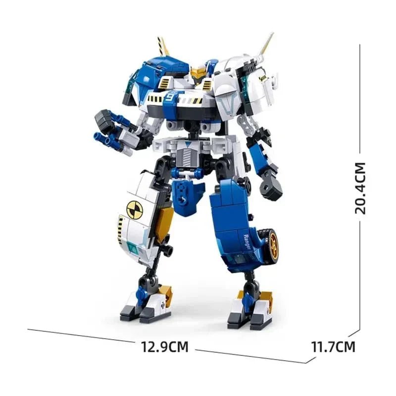 Transformer Safety Pioneer Mecha Warrior Bricks Toy | 524pcs - Power Brickz
