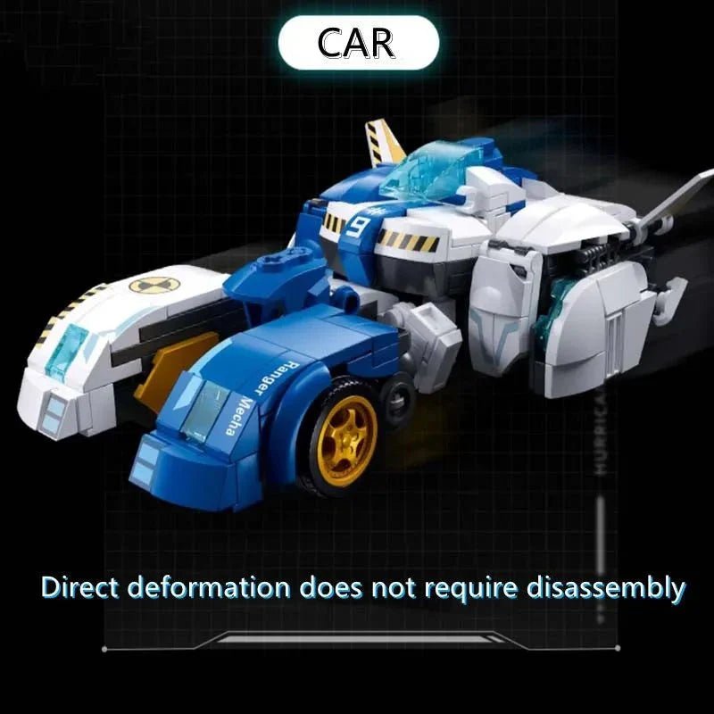 Transformer Safety Pioneer Mecha Warrior Bricks Toy | 524pcs - Power Brickz