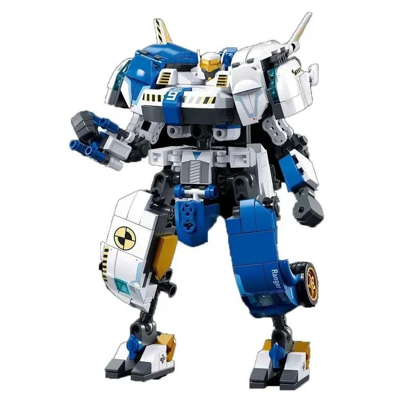 Transformer Safety Pioneer Mecha Warrior Bricks Toy | 524pcs - Power Brickz