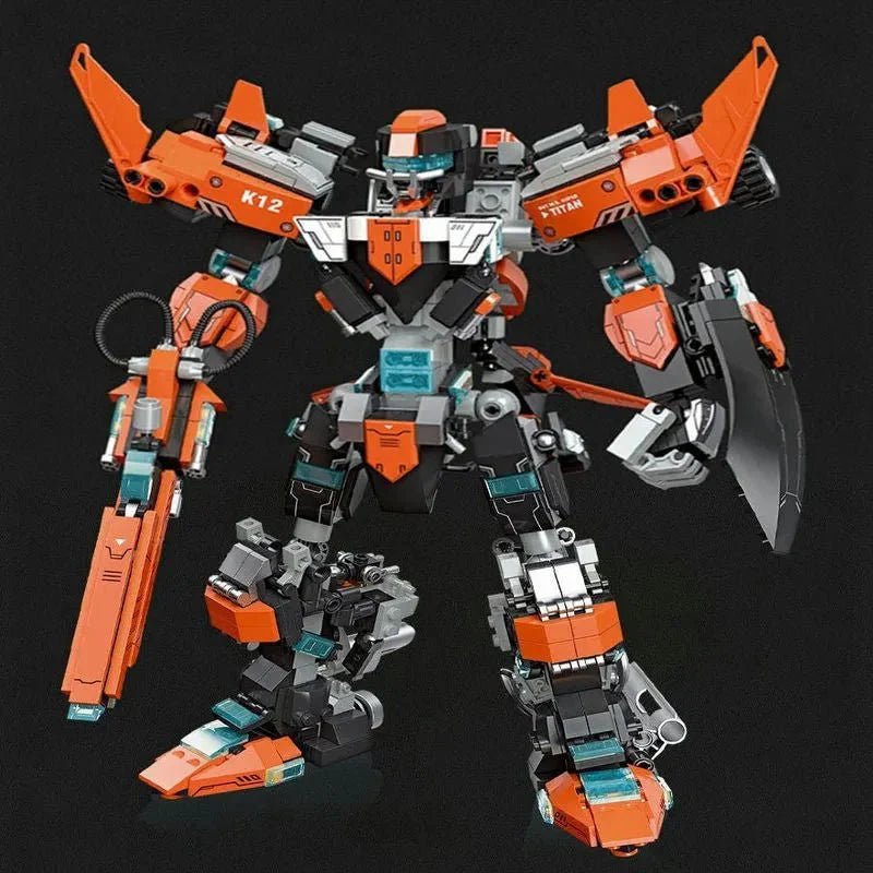 Transformer Titan Knight Mecha Robot Warrior | 996pcs - Power Brickz