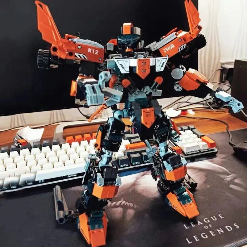Transformer Titan Knight Mecha Robot Warrior | 996pcs - Power Brickz