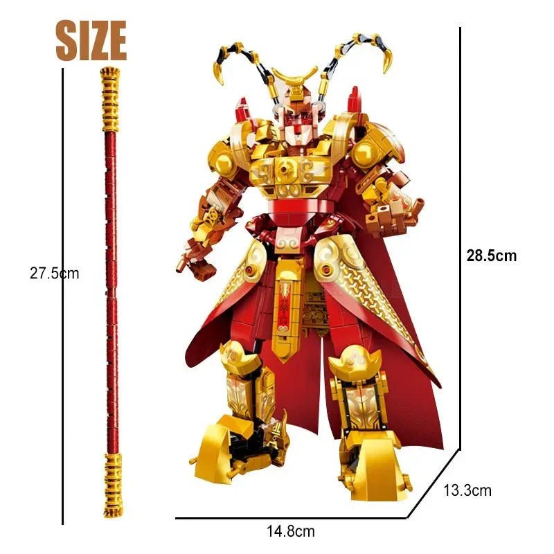Transformers Monkey King Warrior Mecha | 615pcs - Power Brickz