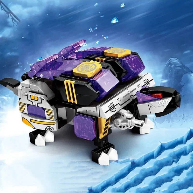 Transforming Mecha Of Steel Robot Bricks Toy | 861pcs - Power Brickz