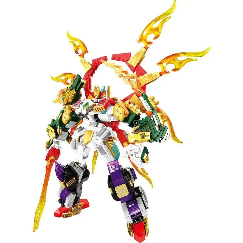 Transforming Mecha Of Steel Robot Bricks Toy | 861pcs - Power Brickz