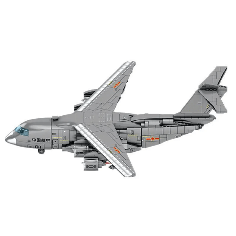 Transport Aircraft - Building Set | Power Brickz