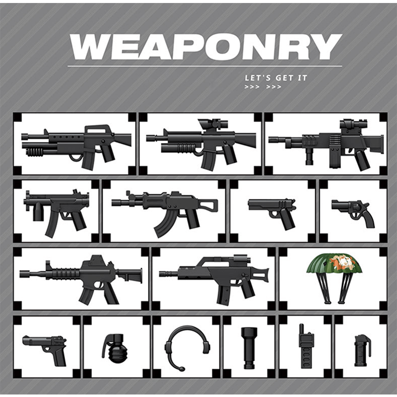 Transport Helicopter - Building Set | Power Brickz