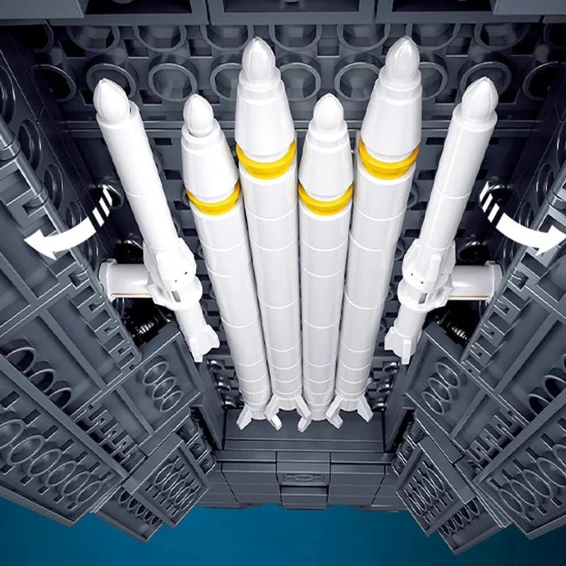 Triple - Engine Jet Fighter | 1182pcs - Power Brickz