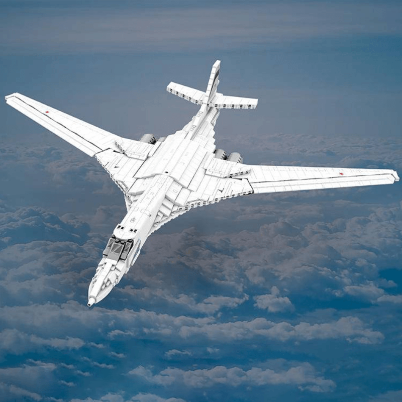 TU-160 Strategic Bomber - Building Set | Power Brickz