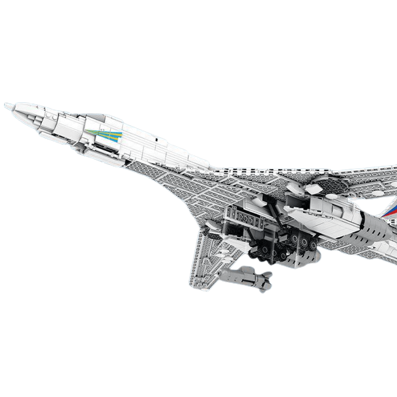 TU-160 Strategic Bomber - Building Set | Power Brickz