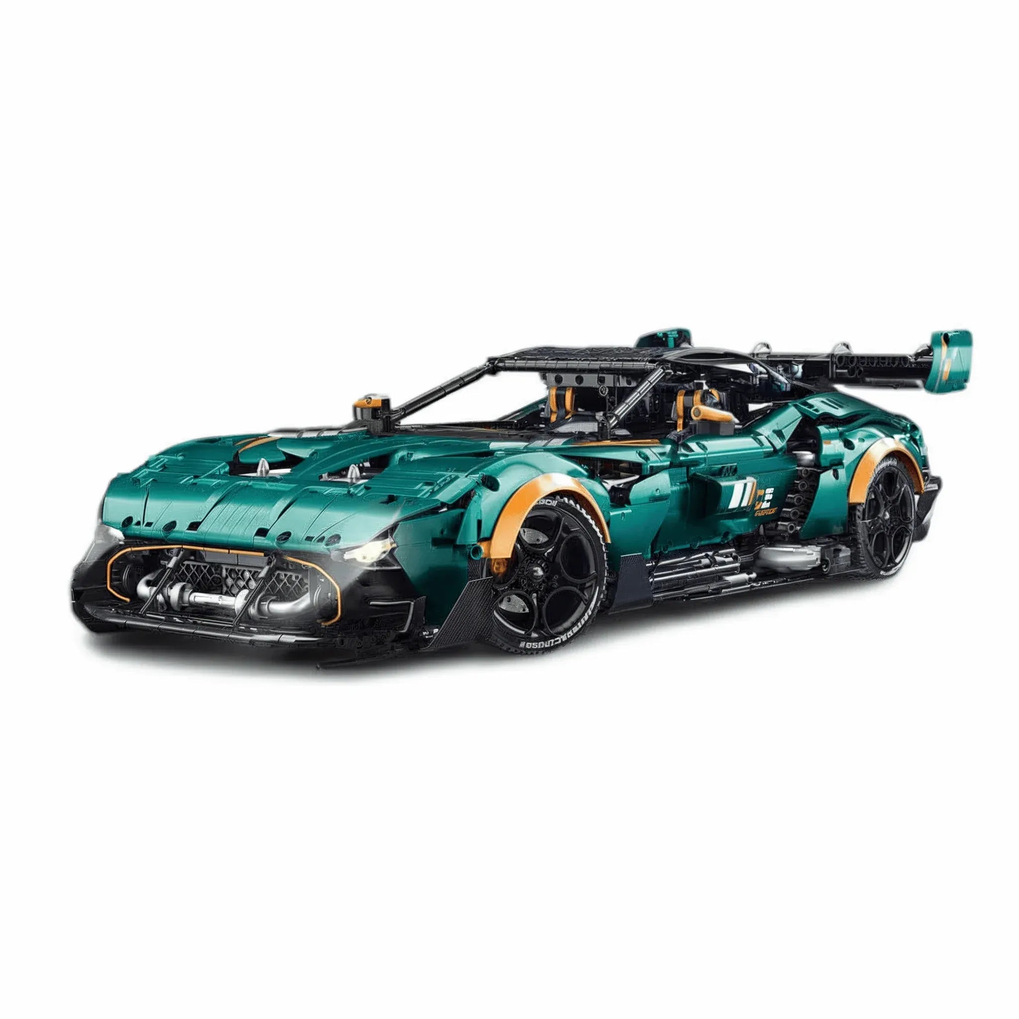 Turbocharged Vantage VGrand Tourer - Building Blocks Set | Power Brickz