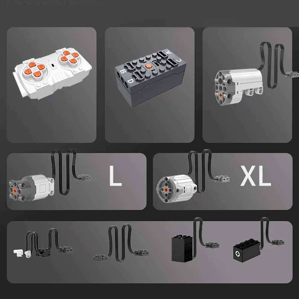 Turbocharged W16 Track Hypercar – brick-built display model made from building blocks