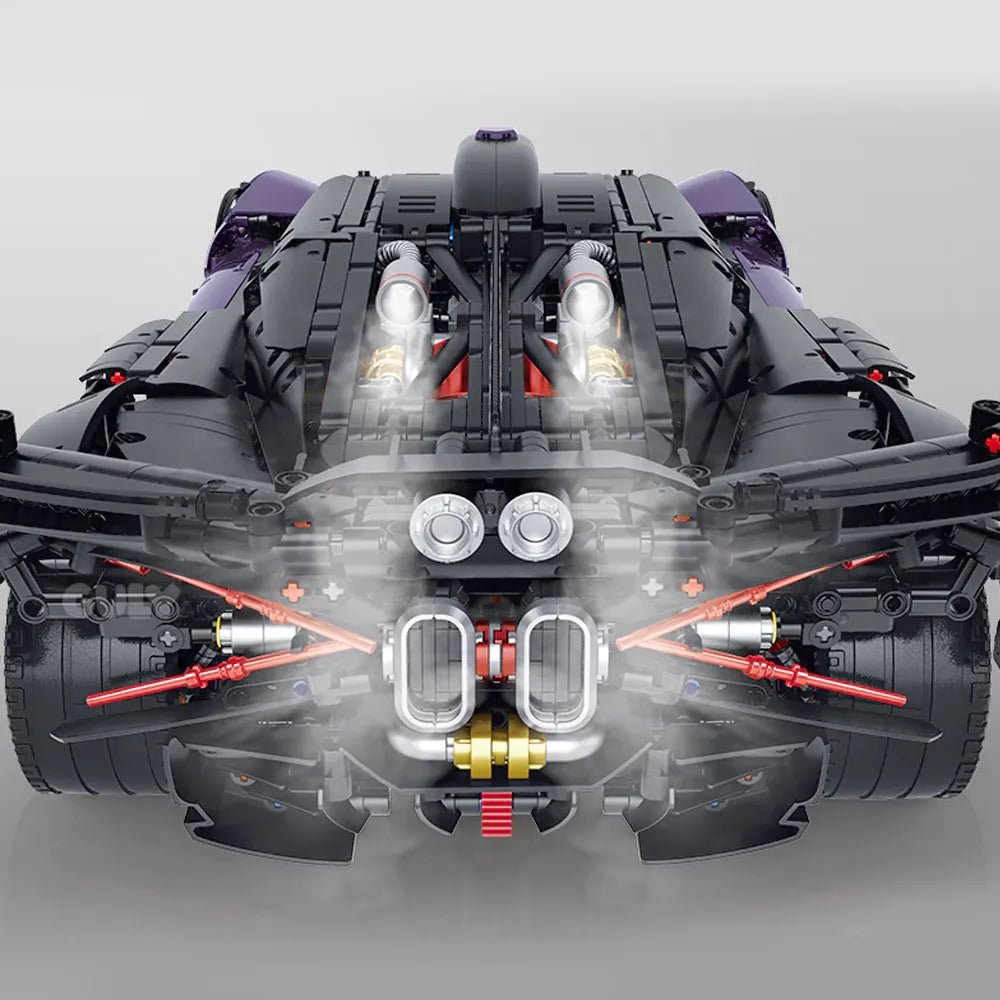 Turbocharged W16 Track Hypercar – brick-built display model made from building blocks