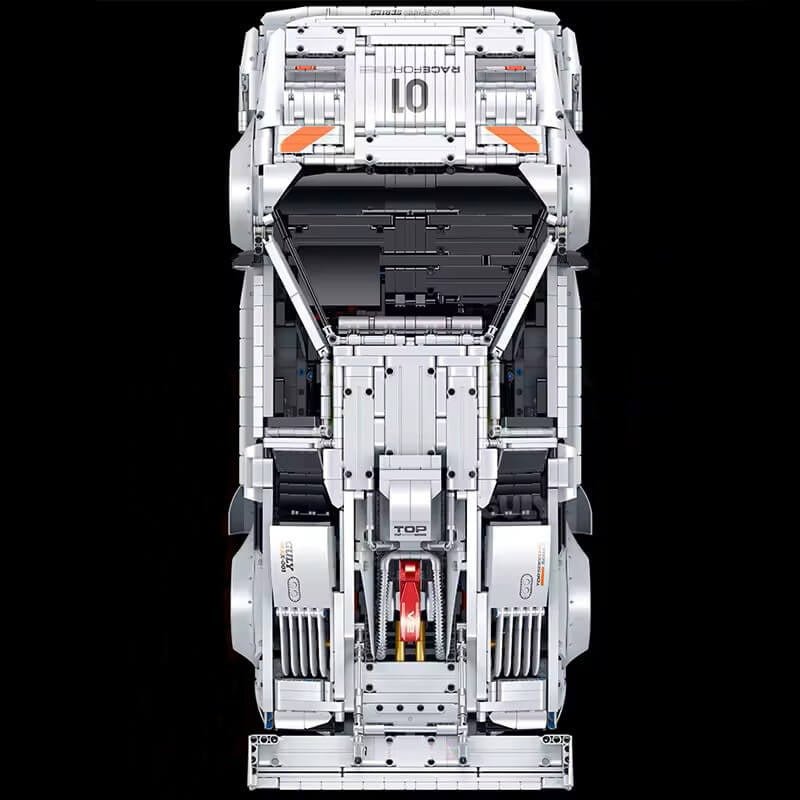 Twin-Turbo LPSupercar - Building Blocks Set | Power Brickz