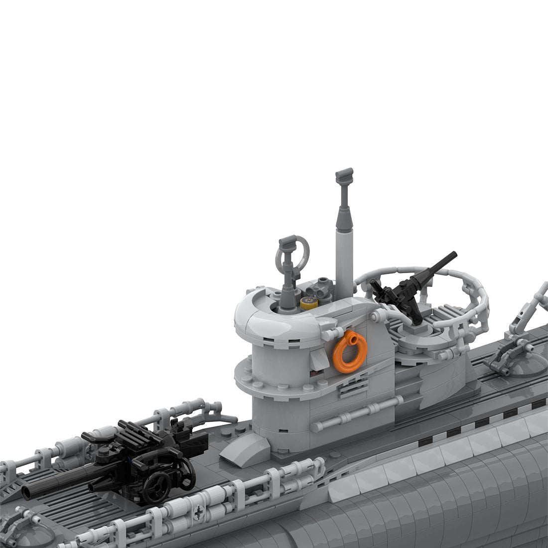 U-Boat Type Viic Submarine - Building Set | Power Brickz
