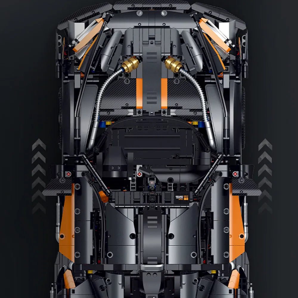 Ultimate Senna GTR Track Hypercar - Building Blocks Set | Power Brickz