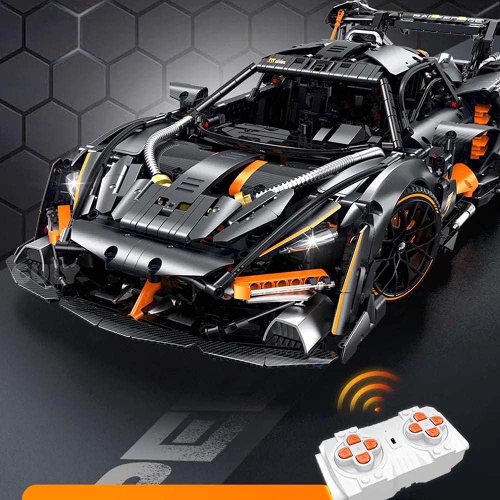 Ultimate Senna GTR Track Hypercar - Building Blocks Set | Power Brickz
