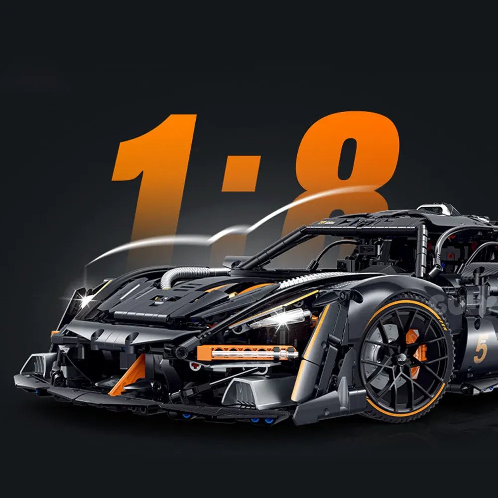 Ultimate Senna GTR Track Hypercar - Building Blocks Set | Power Brickz