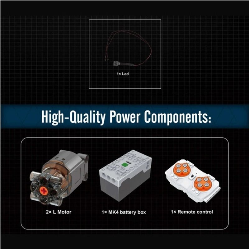 Union Pacific 844 Locomotive | 3358pcs - Power Brickz