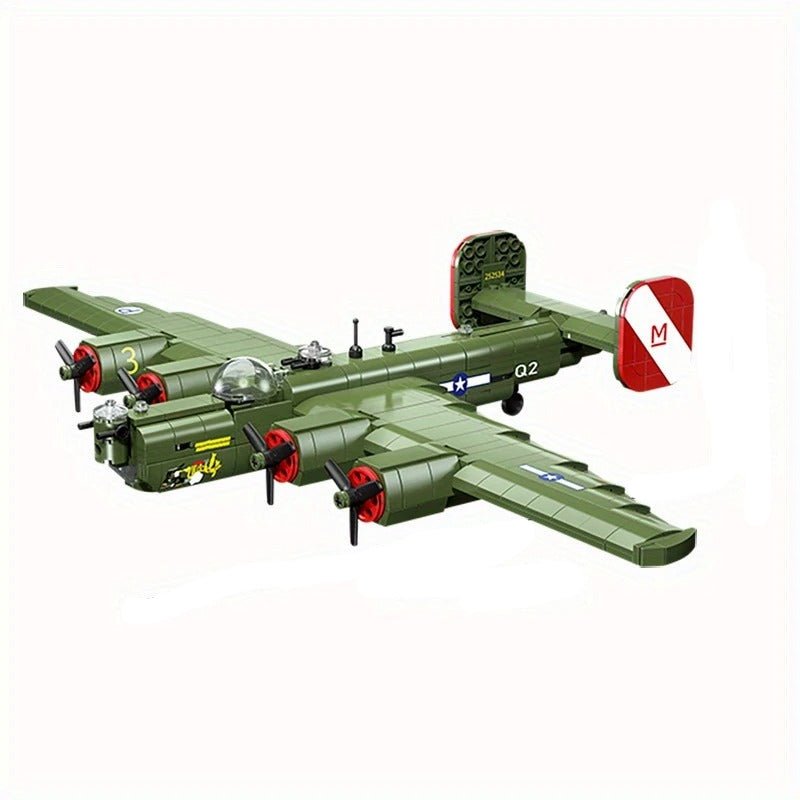 US B24 Long - range Strategic Bomber | 788pcs - Power Brickz