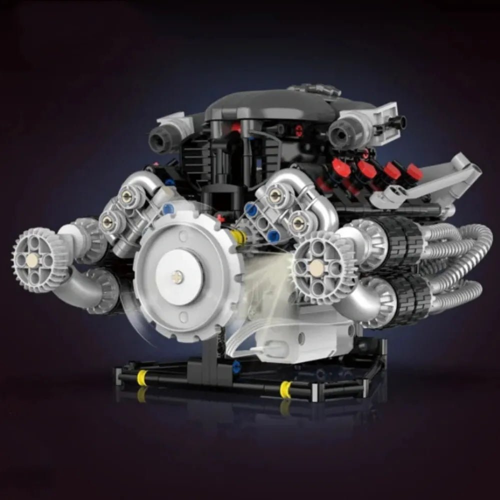 US Muscle V8 Engine | 689pcs - Power Brickz