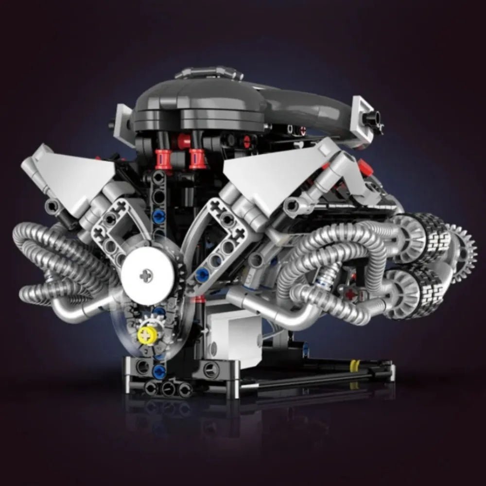 US Muscle V8 Engine | 689pcs - Power Brickz