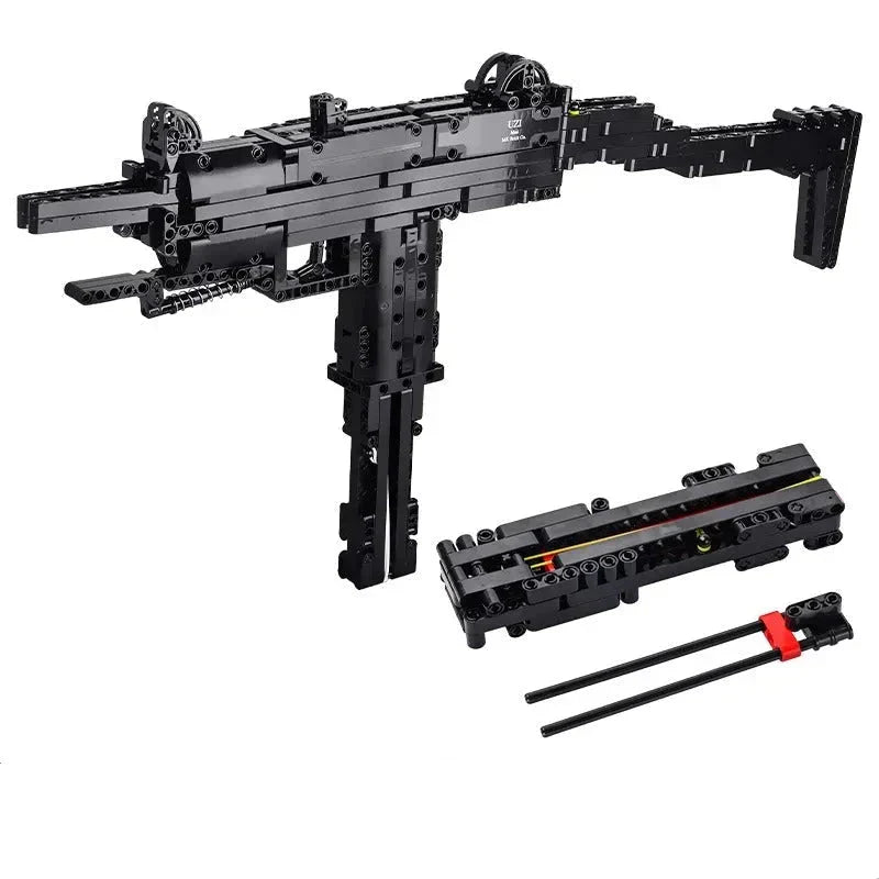 UZI SMG Sub Machine Gun - Building Set | Power Brickz