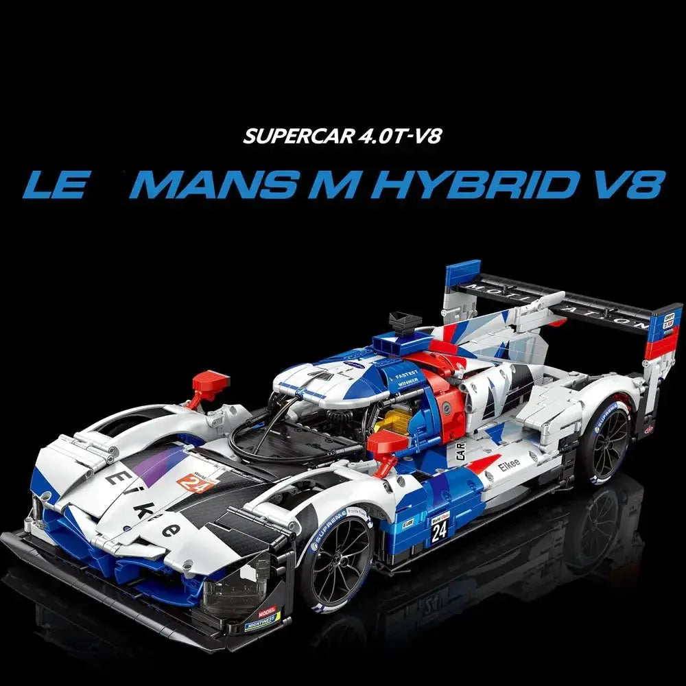 M Hybrid V8 Endurance - Building Blocks Set | Power Brickz