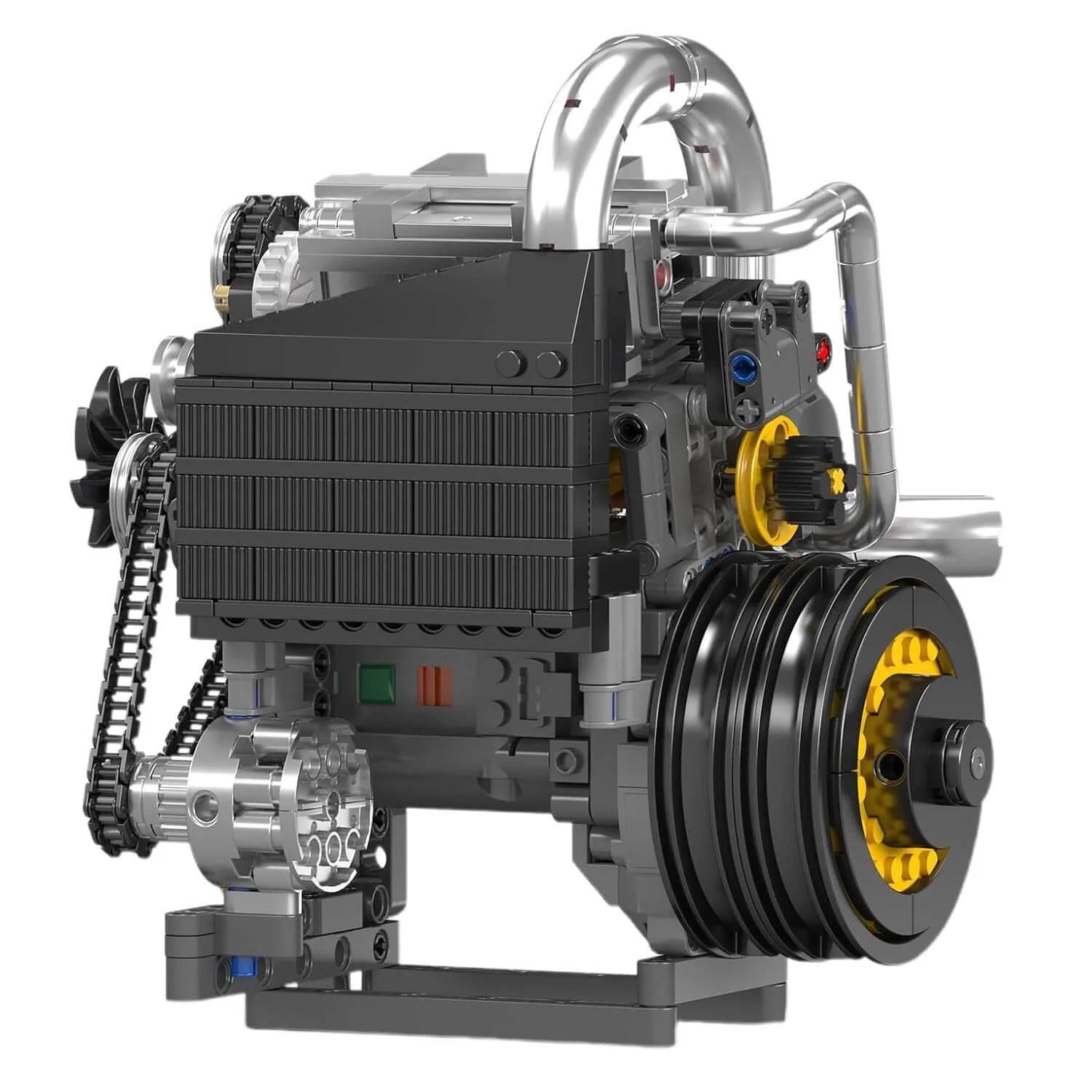 V8 Supercar Engine Kit | 739pcs - Power Brickz