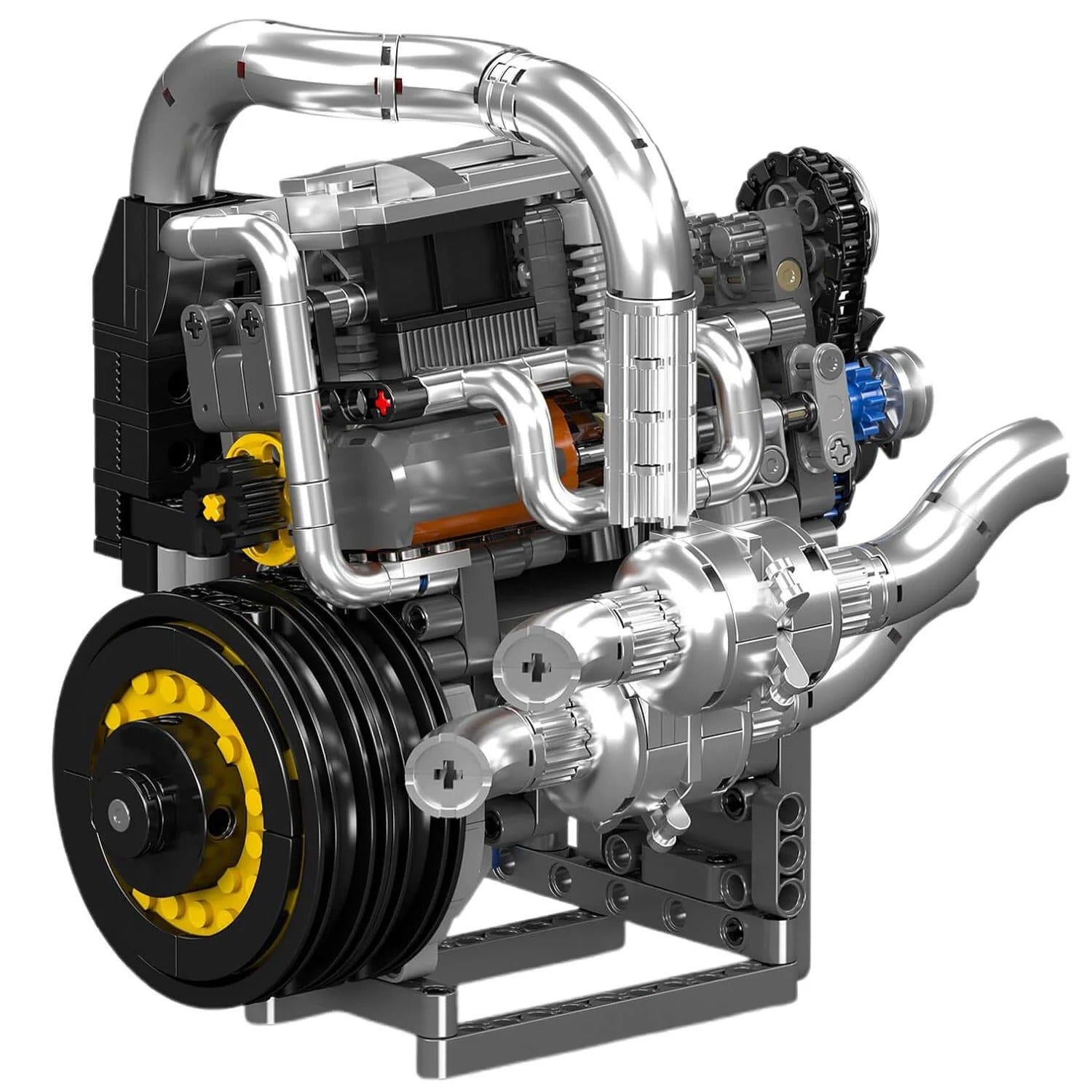 V8 Supercar Engine Kit | 739pcs - Power Brickz