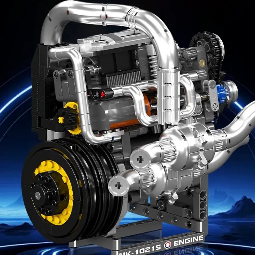 V8 Supercar Engine Kit | 739pcs - Power Brickz