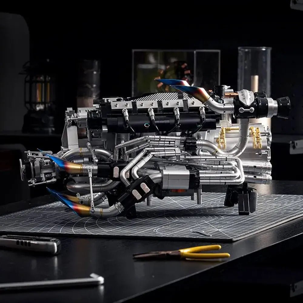 V8 Turbocharged Engine | 2773pcs - Power Brickz