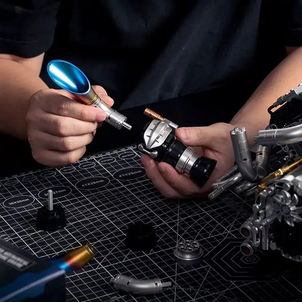 V8 Turbocharged Engine | 2773pcs - Power Brickz