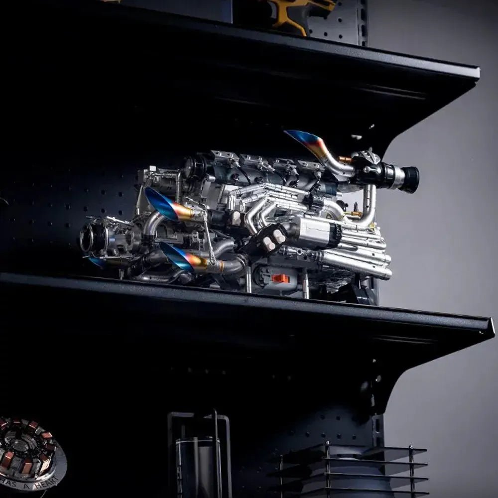 V8 Turbocharged Engine | 2773pcs - Power Brickz