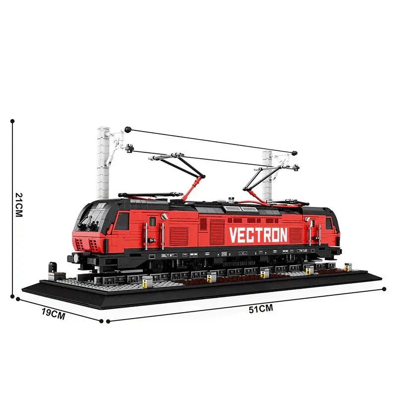 Vectron Electric Locomotive | 1888pcs - Power Brickz