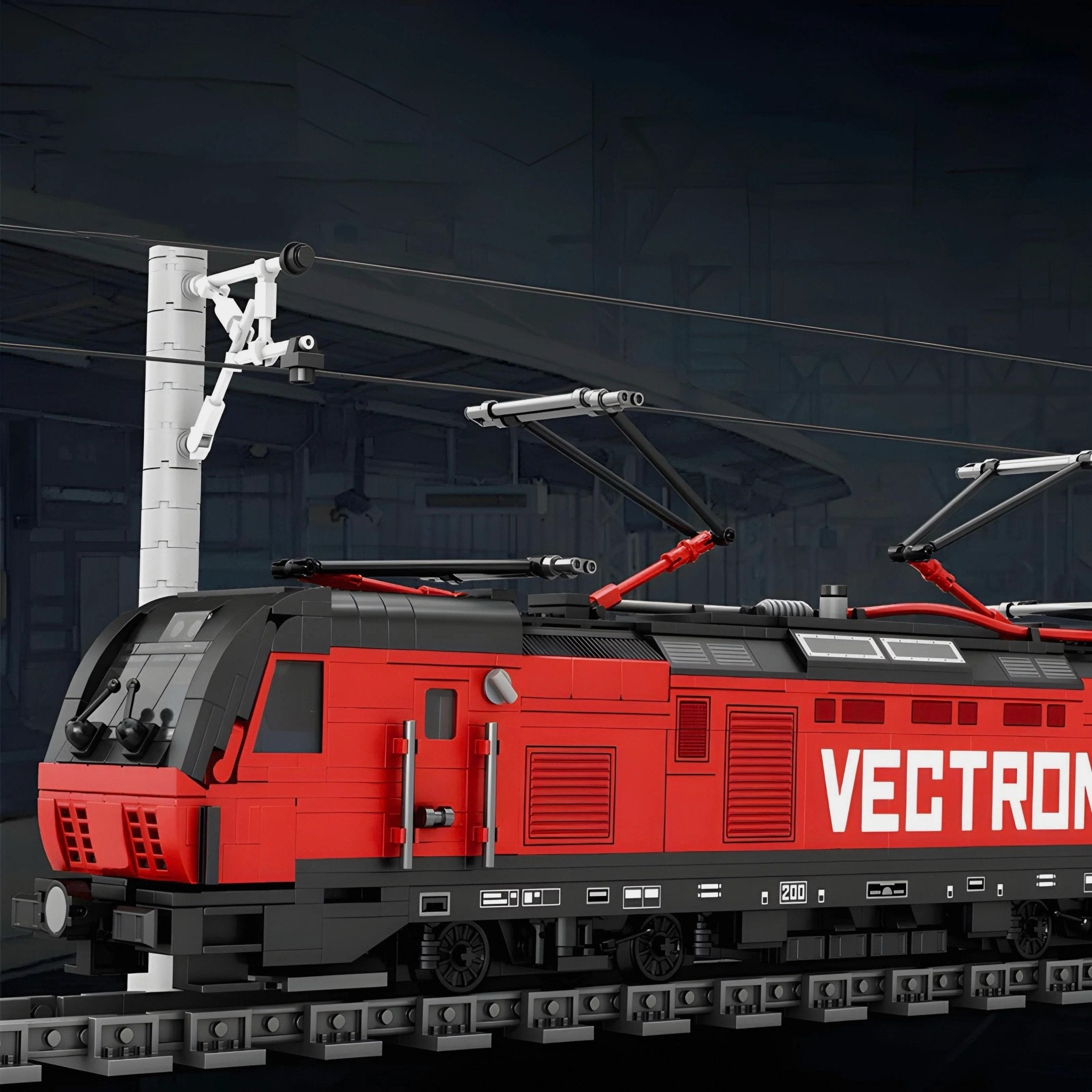Vectron Electric Locomotive | 1888pcs - Power Brickz