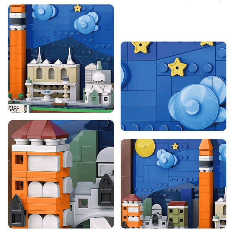 Venice Skyline - Building Set | Power Brickz