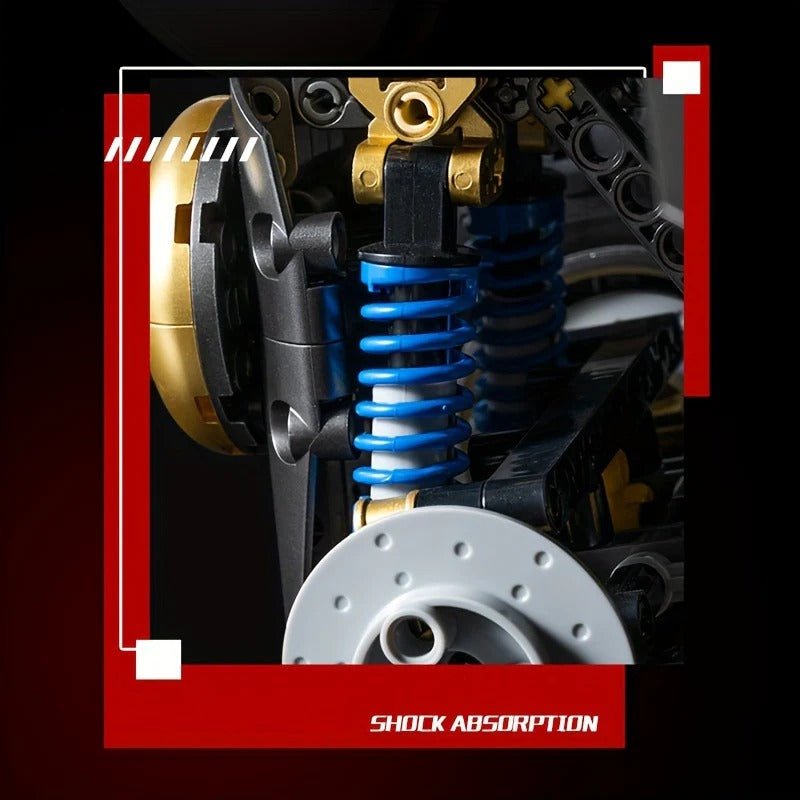 Vigilante Armored Street Cruiser | 2830pcs - Power Brickz