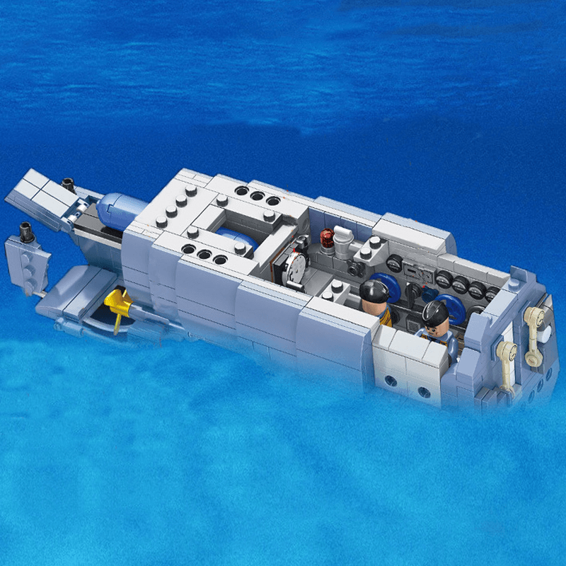 VIIC U-552 Submarine - Building Set | Power Brickz