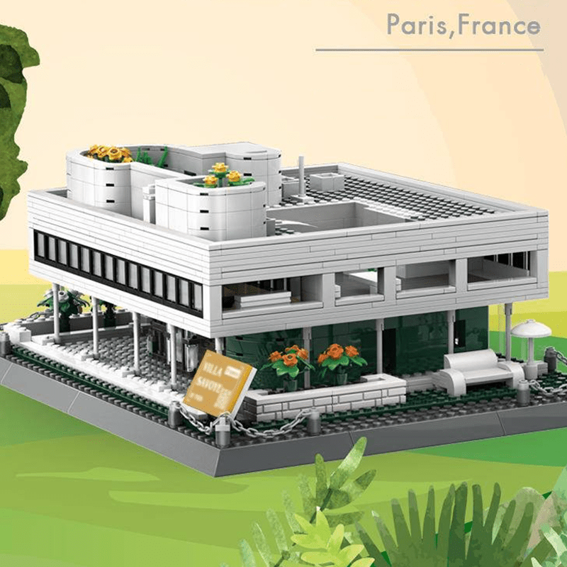 Villa Savoye, Paris - Building Set | Power Brickz