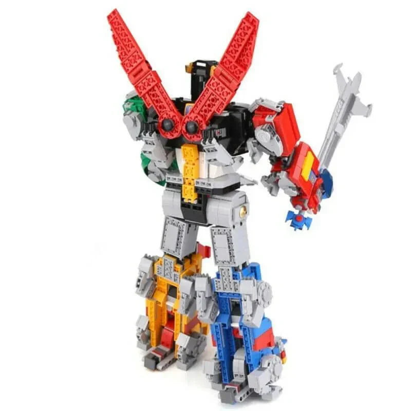 Voltron Defender Transformed - Building Set | Power Brickz