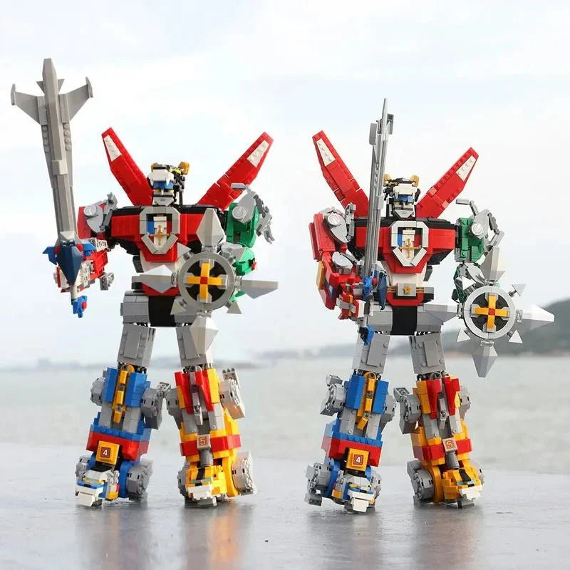 Voltron Defender Transformed - Building Set | Power Brickz