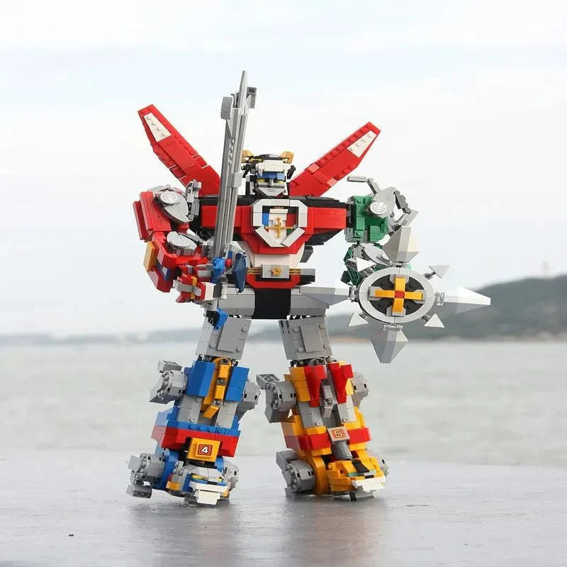 Voltron Defender Transformed - Building Set | Power Brickz