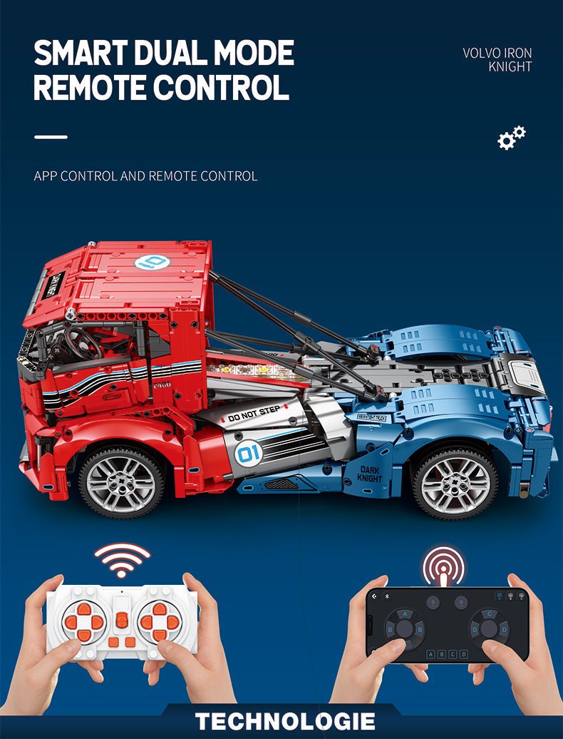 Iron Knight Truck - Building Blocks Set | Power Brickz