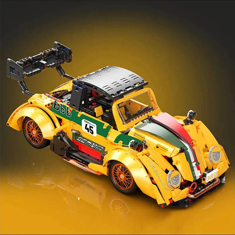 Slammed Beetle Beach Cruiser - Building Blocks Set | Power Brickz