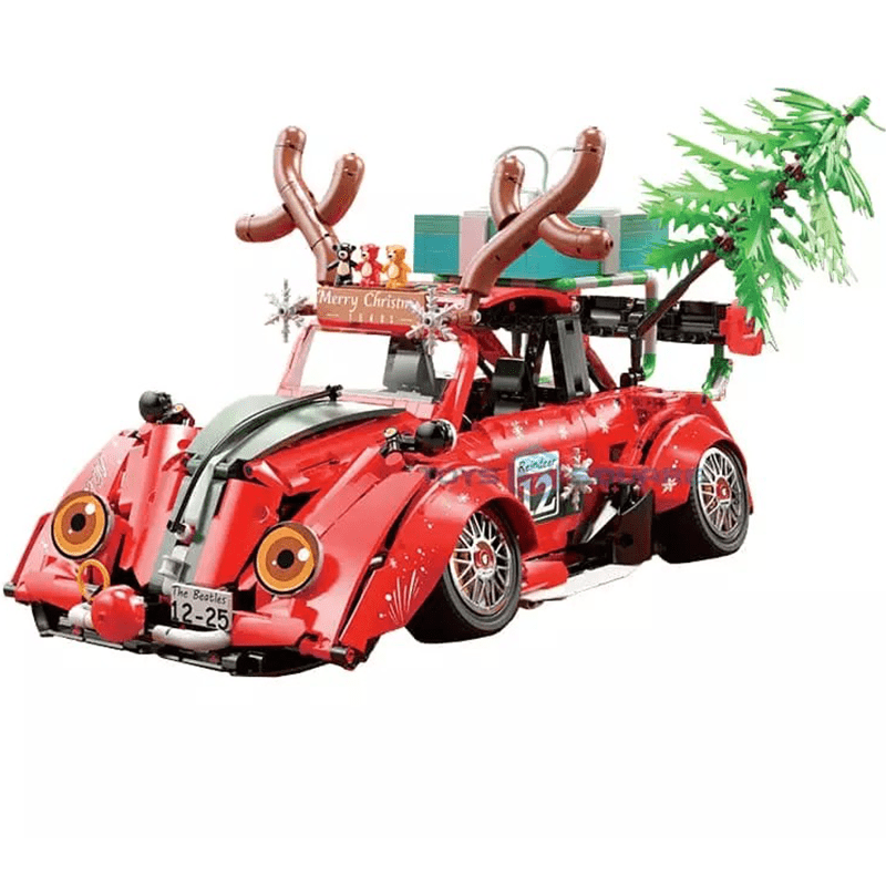 Santa’s Bug Underground Ride - Building Blocks Set | Power Brickz