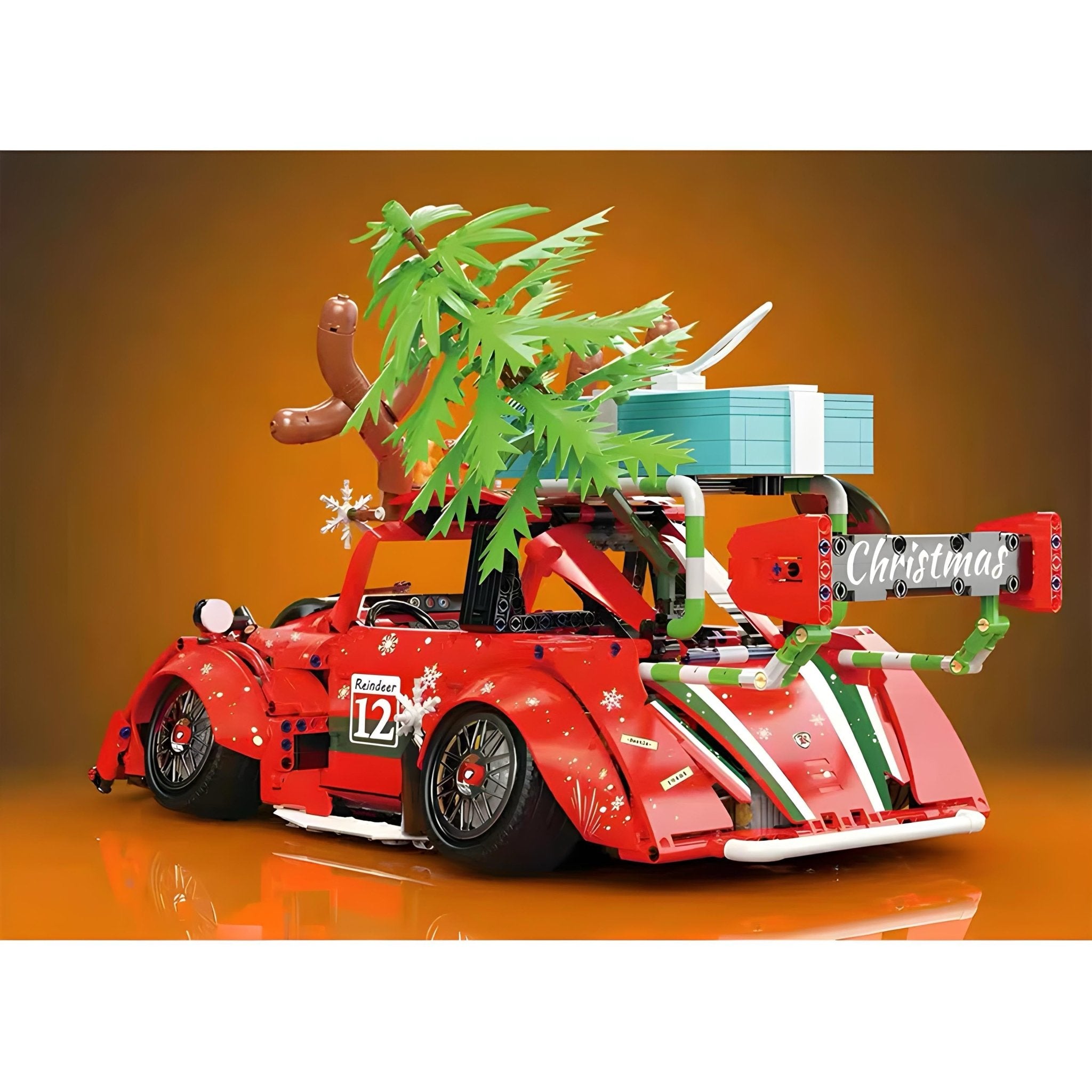Santa’s Bug Underground Ride - Building Blocks Set | Power Brickz