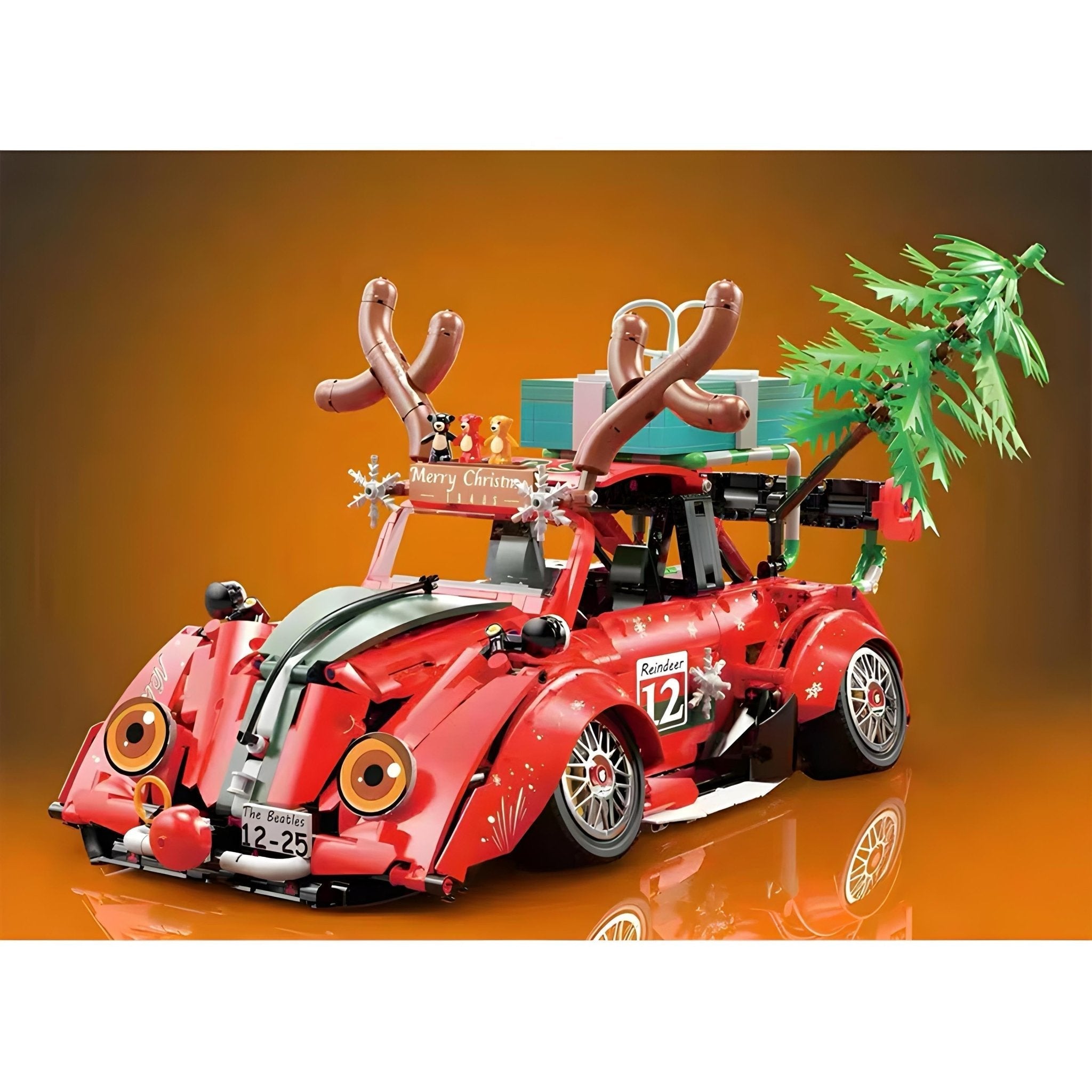 Santa’s Bug Underground Ride - Building Blocks Set | Power Brickz
